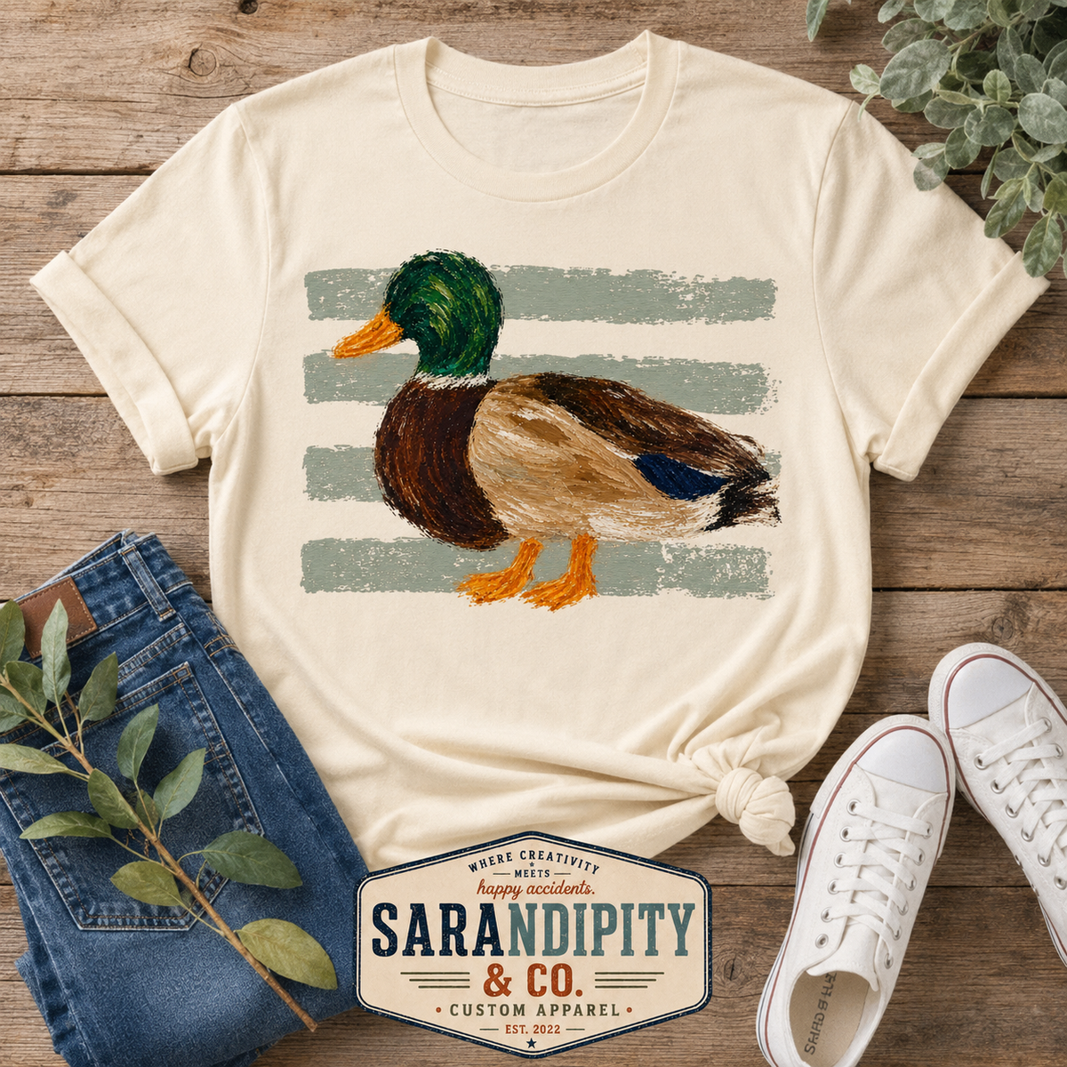 Watercolor Duck